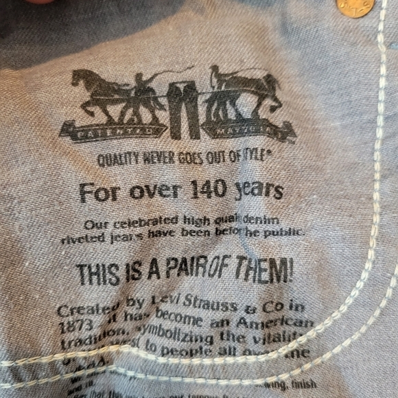 ❤️Gray Levi's pants size 27 - Picture 6 of 8